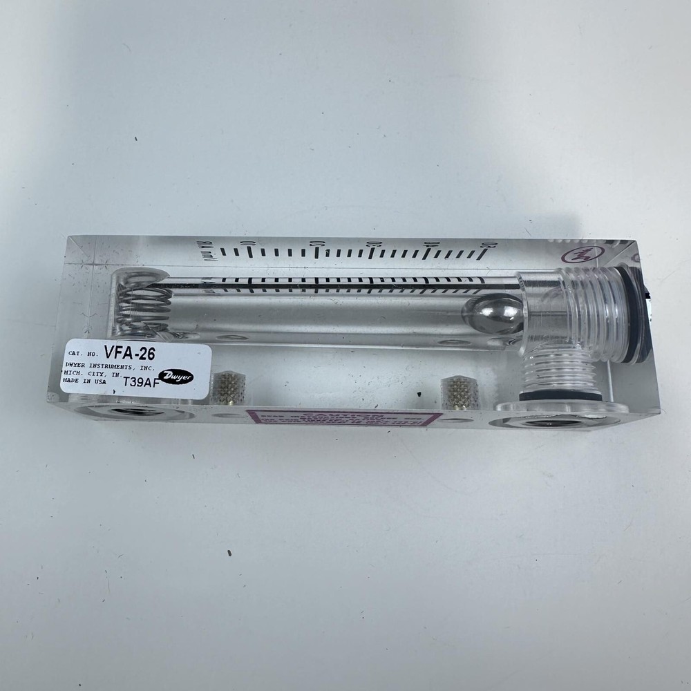 DWYER INSTRUMENTS VFA-26 VISI-FLOAT Acrylic Flowmeter VFA26