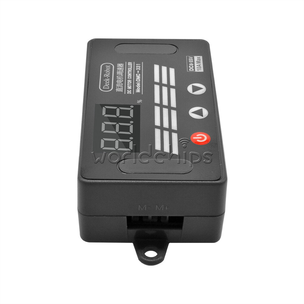 Digital Display DC 8-55V Max 10A PWM DC Motor Speed Regulator Switch Controller