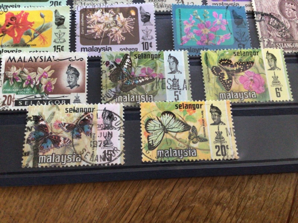 Malaya used stamps A12495