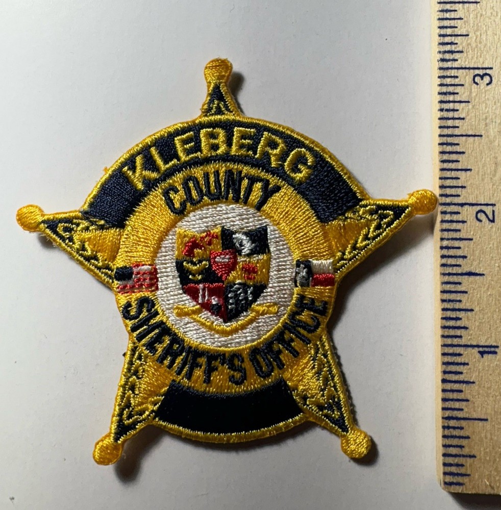 Kleberg County Texas Sheriff Patch