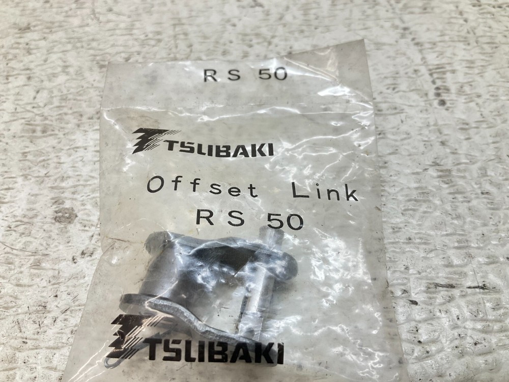 TSUBAKI RS 50 Offset Link RS50 New (TSC)