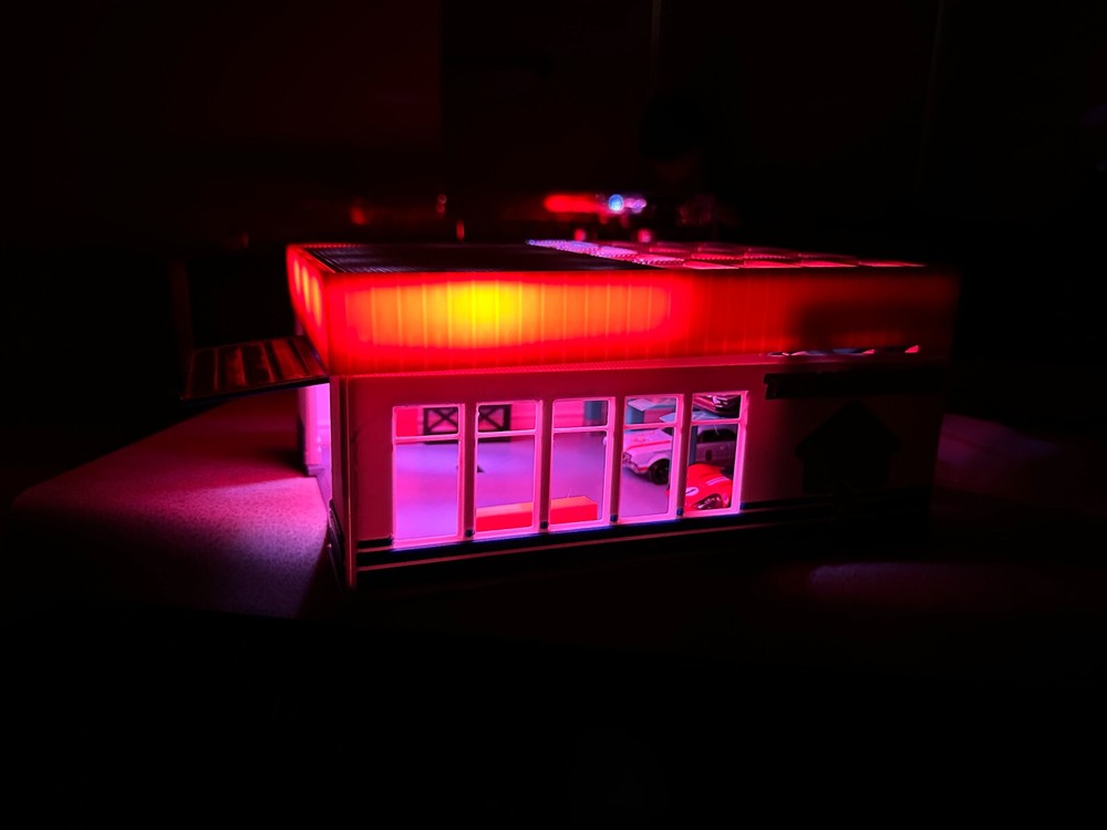 3D Printed Warehouse Diorama 1/64 Scale