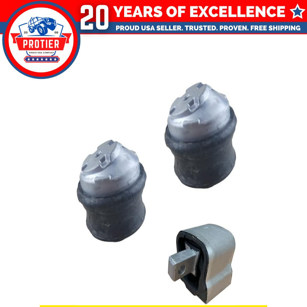 Fits 2004-2008 Chrysler Crossfire 3.2L Engine Motor & Trans Mount Set 3pc