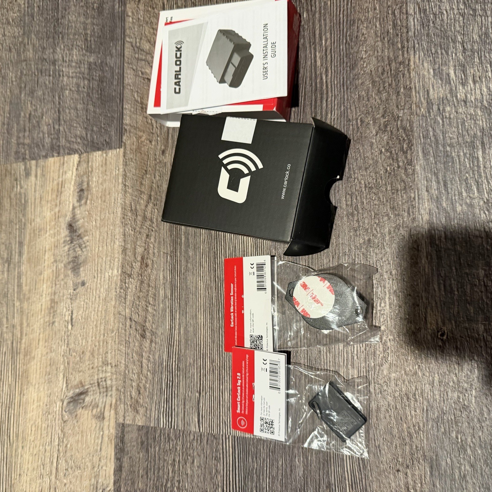 CARLOCK GPS Anti-Theft Car Tracker Alarm System Tracker + Vibration Sense + Tag