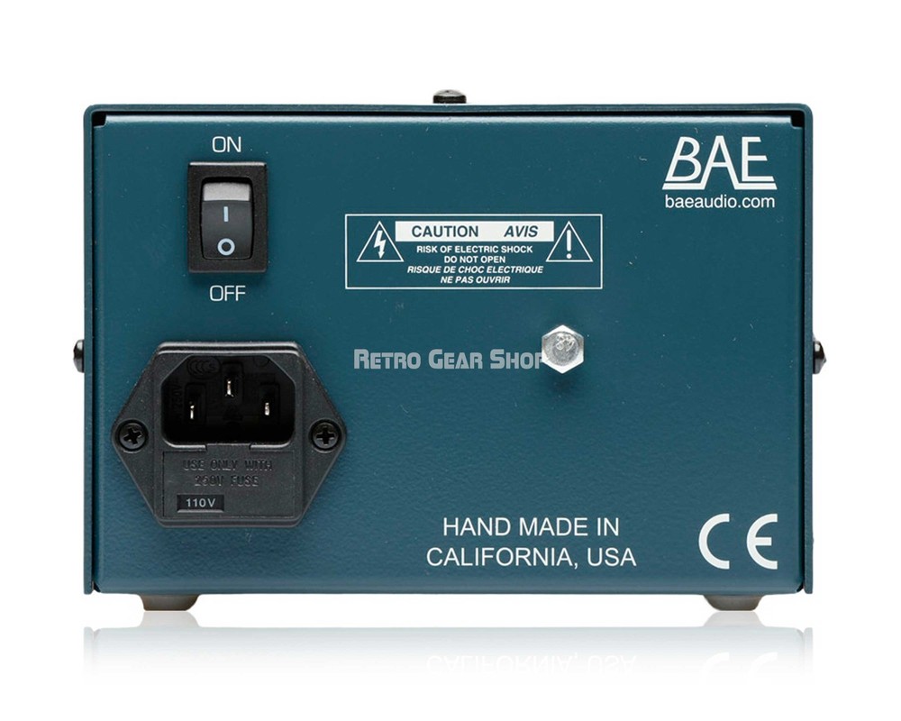 BAE 1023 Pair Mic Preamp & EQ with PSU