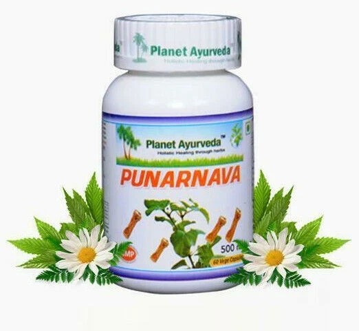 Planet Ayurveda Punarnava Capsule (60caps)