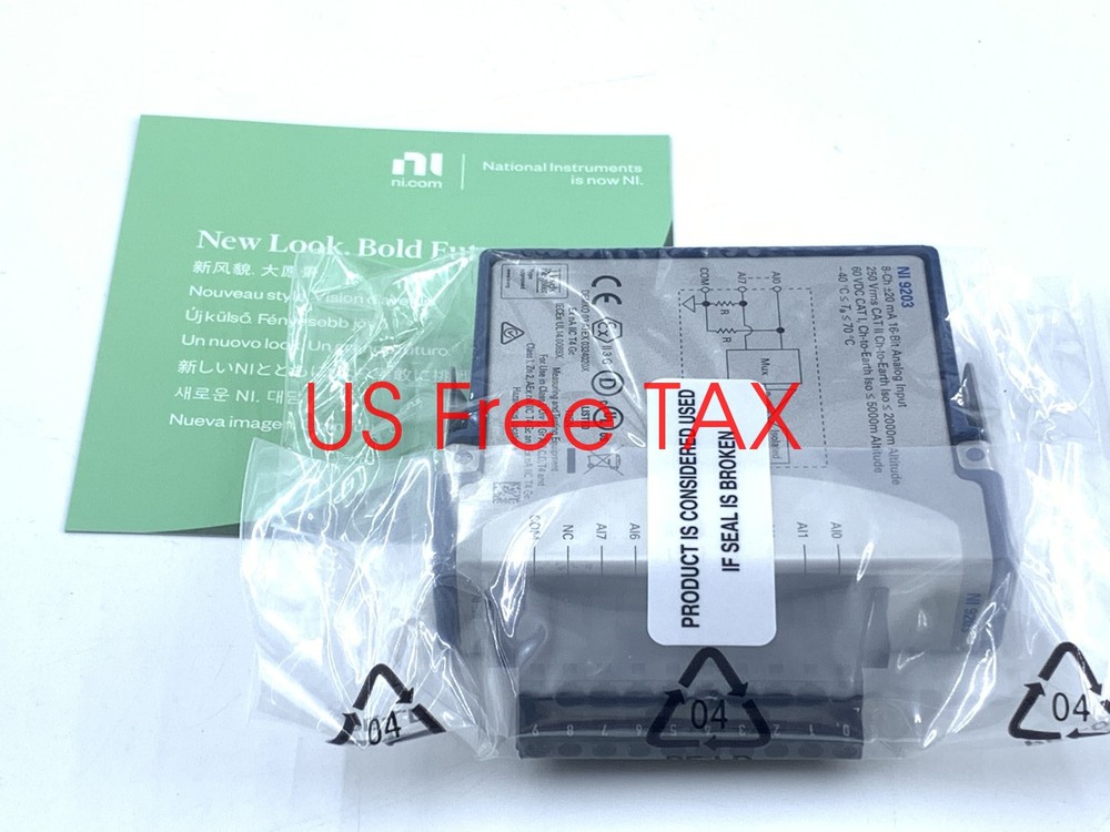 NI 9203 National Instruments NI-9203 cDAQ Analog Current Input Module