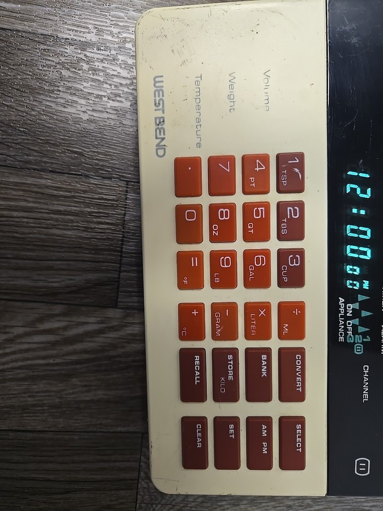 1981 West Bend Kitchen Controller Multi-function Advanced Appliance WORKS VTG