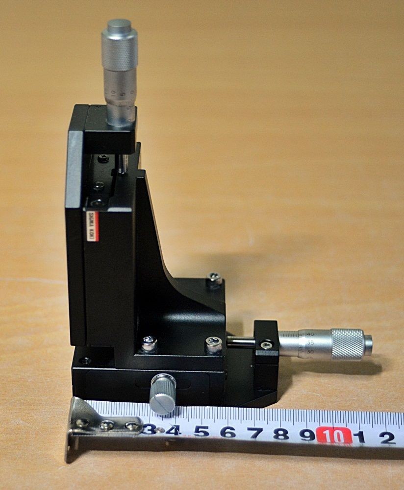 SIGMA KOKI Linear Stage Positioner movement range 14mm