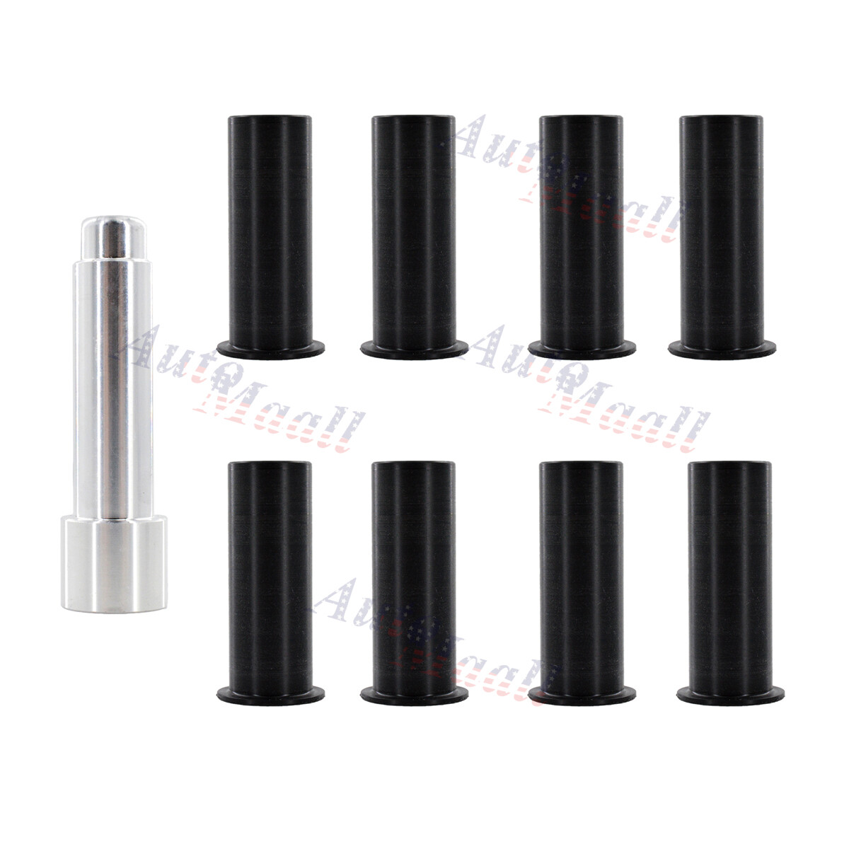 Door Hinge Bushings Pin Liners Kit Delrin for Jeep Wrangler JKU 2007-2019 4 Door