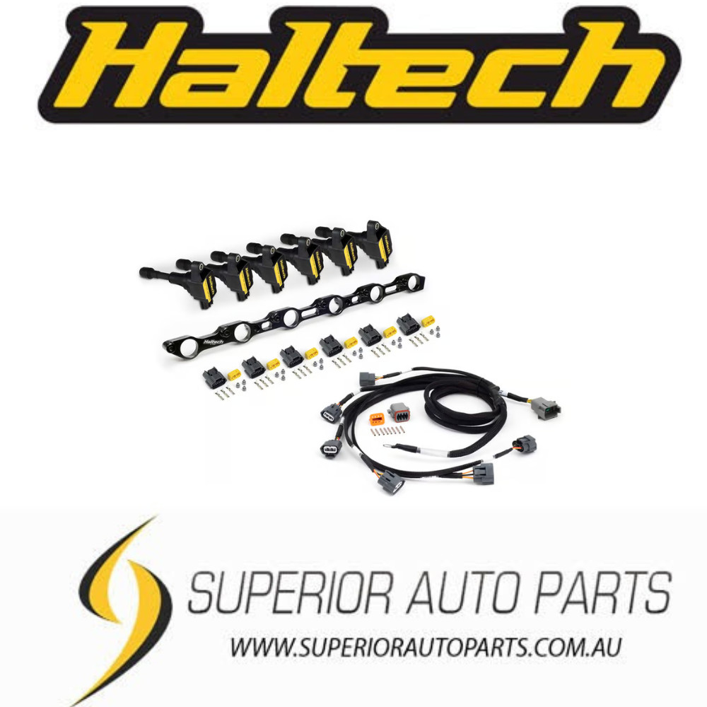 Haltech R35 Coil Conversion Kit fits Toyota JZ- Includes bracket coil HT-120201