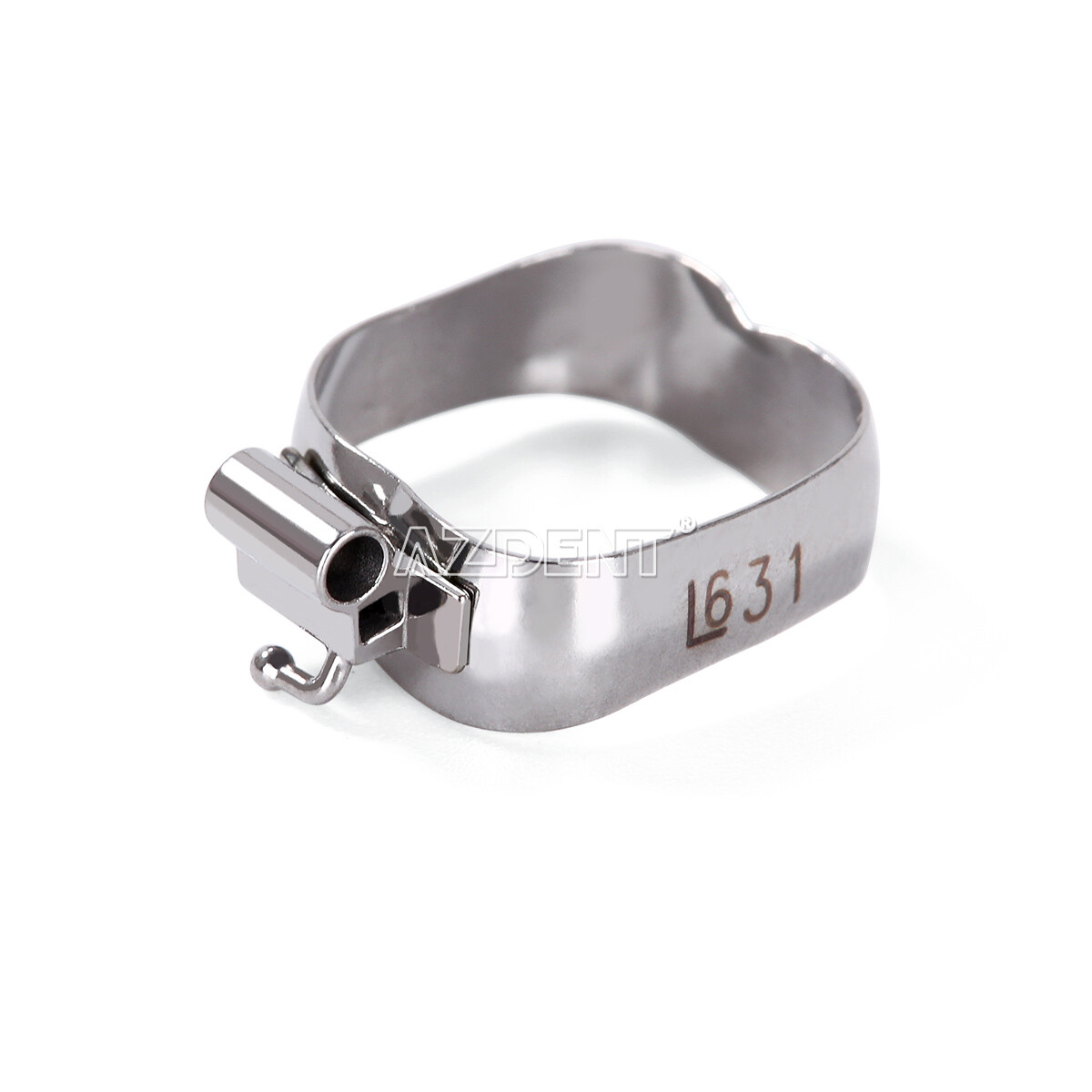 AZDENT Bandas de ortodoncia dental Tubo bucal Primer molar MBT 022 "16#-35#