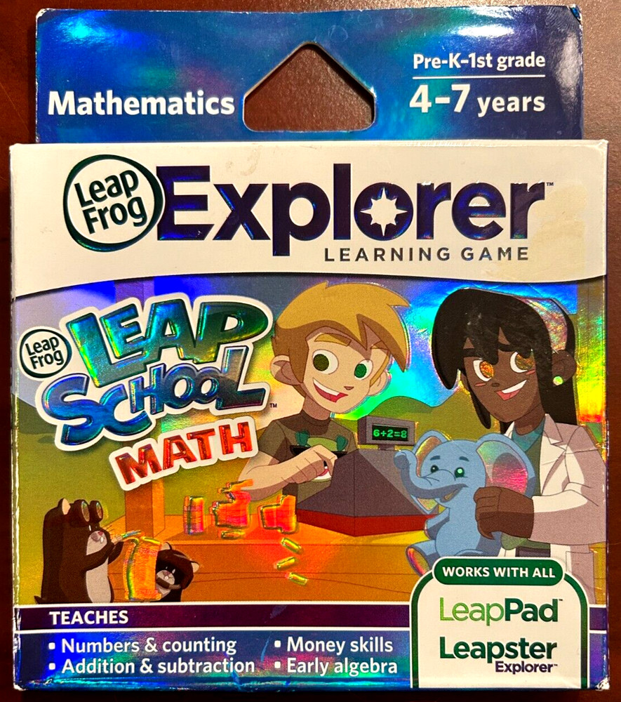 LeapFrog LeapPad Explorer Learning: Leap School - Math, Leap Pad 1 2 3 Expl Ultr