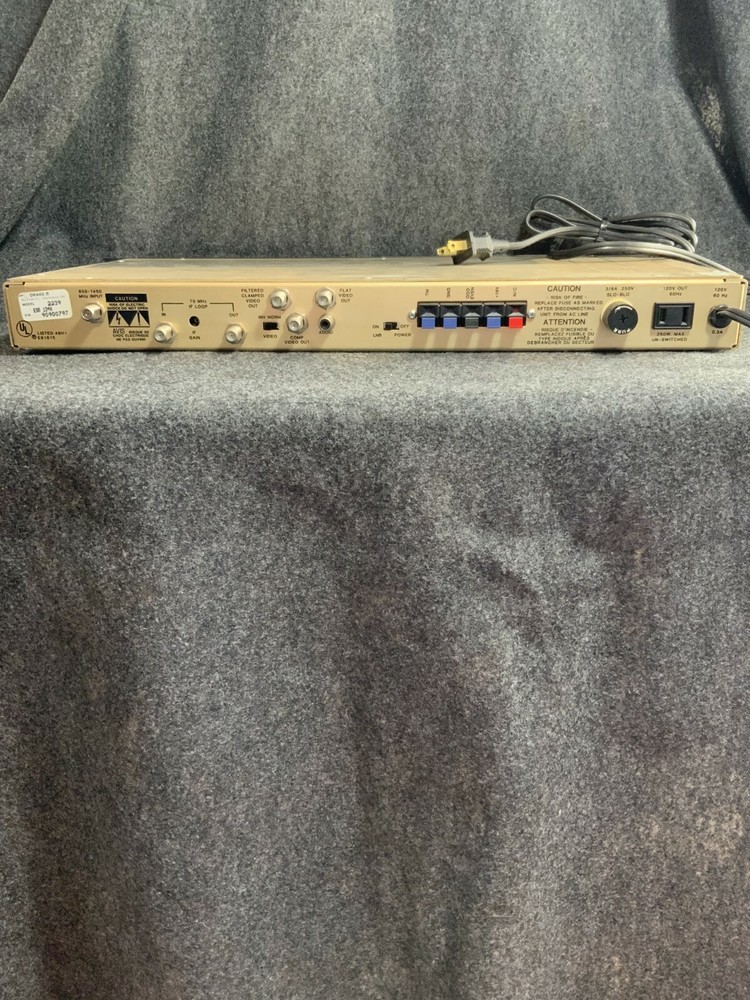 DRAKE ESR 1240 EARTH STATION RECEIVER