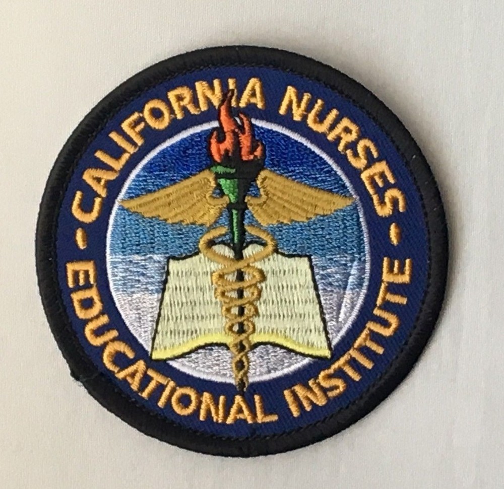 California Nurses Educational Institute Patch