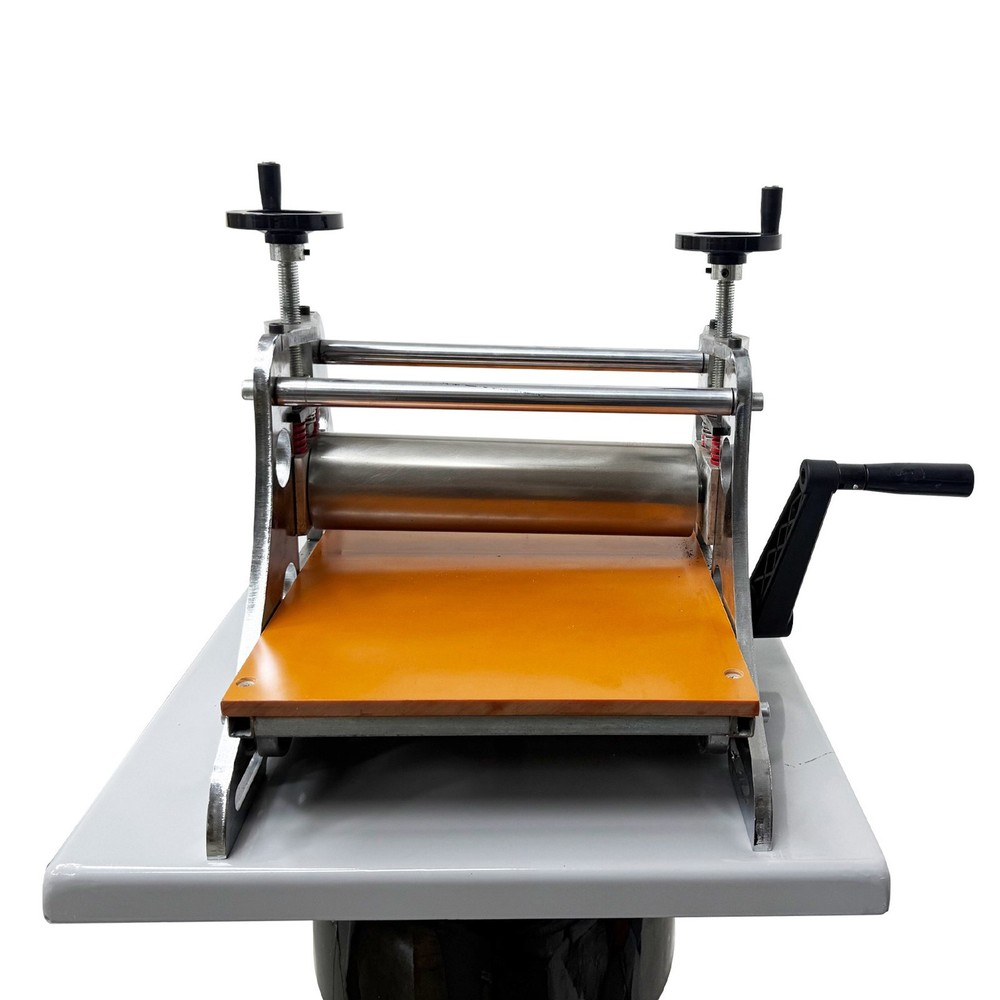 360° Rotating Sculpture Turntable & Printmaking Machine Adjustable Pressure