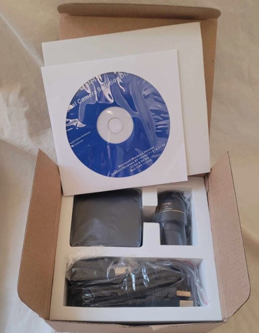 OMAX Microscope Digital Camera 720p Wi-Fi A35720WF: Windows Apple IOS Android