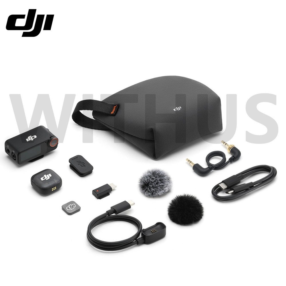 DJI MIC 3 (1TX + 1RX) Wireless Microphone Set / No Tariffs In US