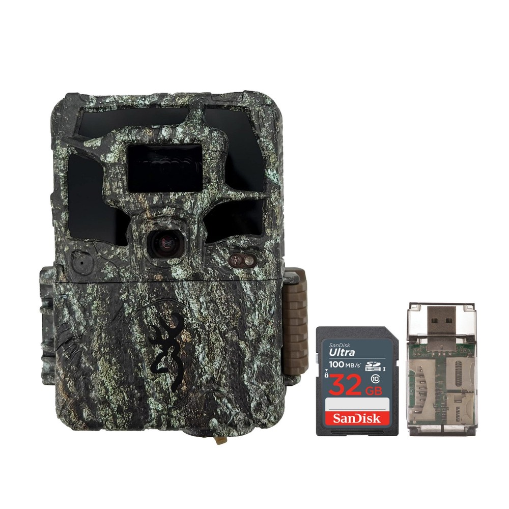 Browning Dark Ops Pro X 1080 Trail Camera with 32GB SD Card Bundle
