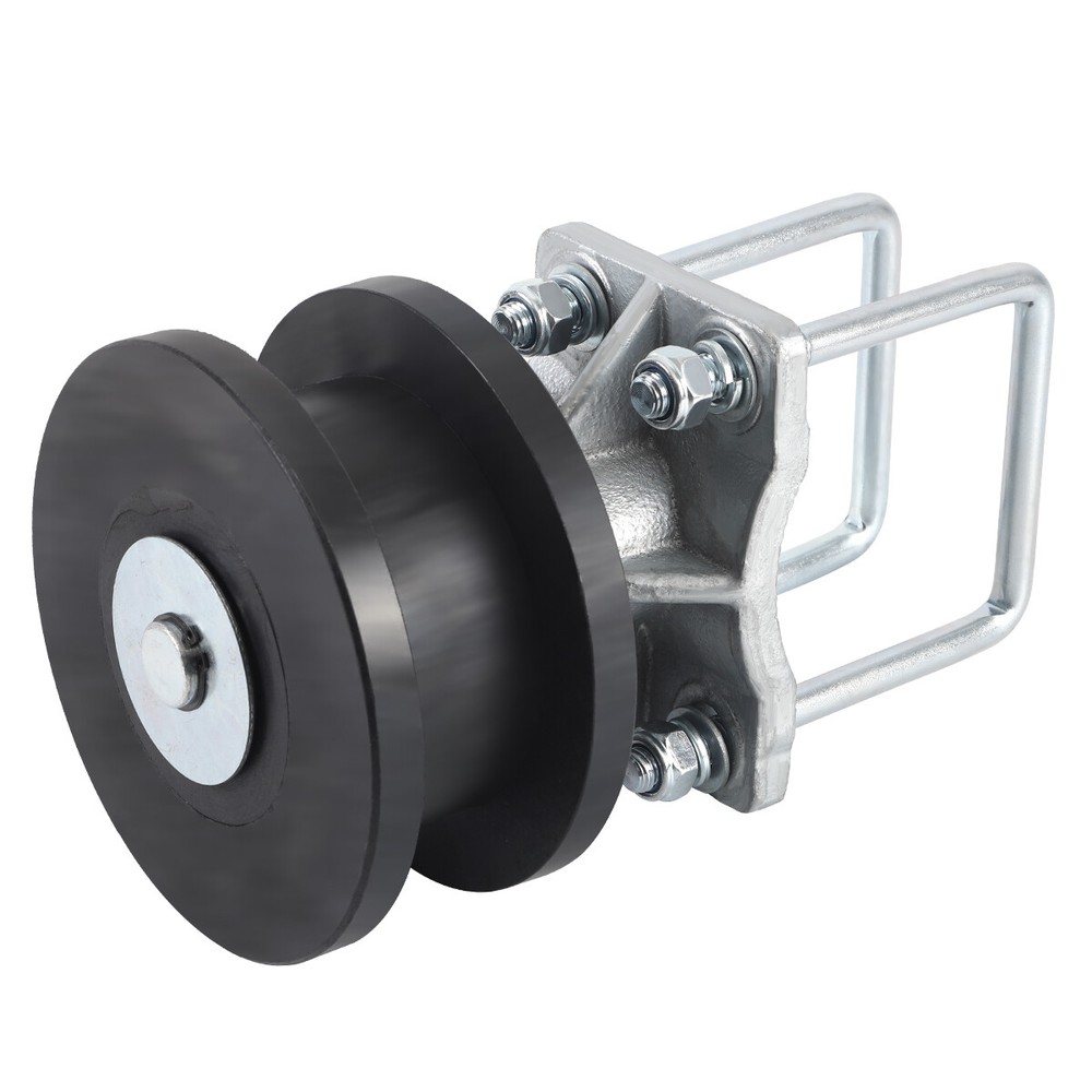 Fit 4" Square Post x 2" Square Gate Frame Nylon Cantilever Roller Gate Roller US