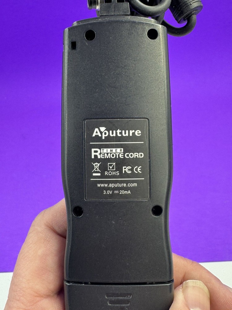 Aputure TIMER Remote Cord 3.0v 20ma No: 9E056286