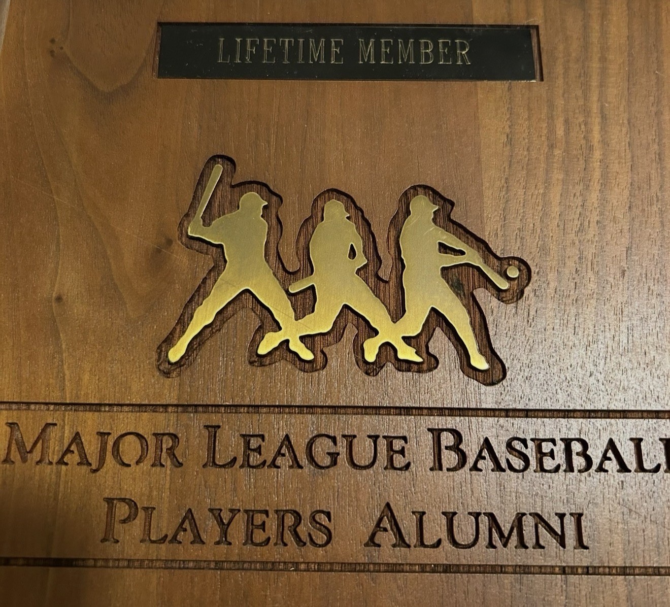 Jerry Koosman Personal Collection: MLB Players Alumni Association Plaque w/ LOP