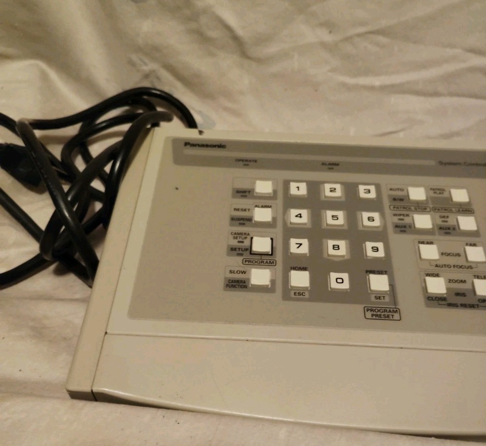 Vintage Panasonic WV-CU161 System Controller Camera Controller