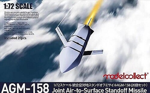 Model-Collect U.S. AGM-158 JASSM Missle - Plastic Model Diorama Kit - 1/72