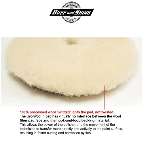 5 Inch Uro-Wool Aggresive Cutting Pad