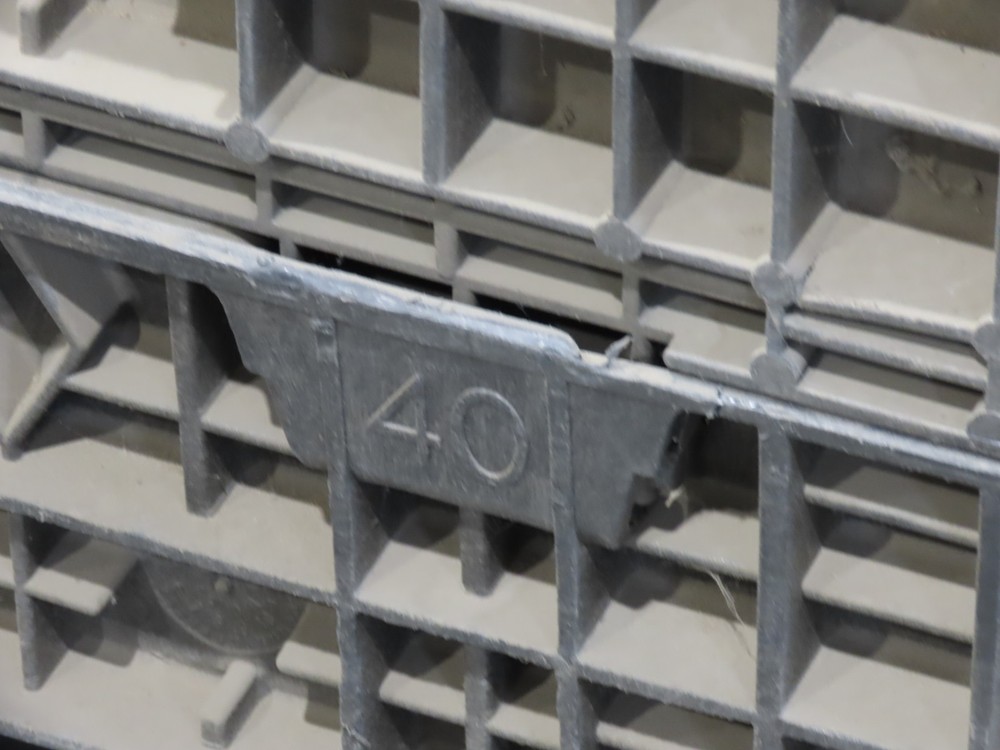 HPJ BulkPak Collapsible Bulk Container Bin 25.5 cu-ft 48 x 40" Stackable Tote