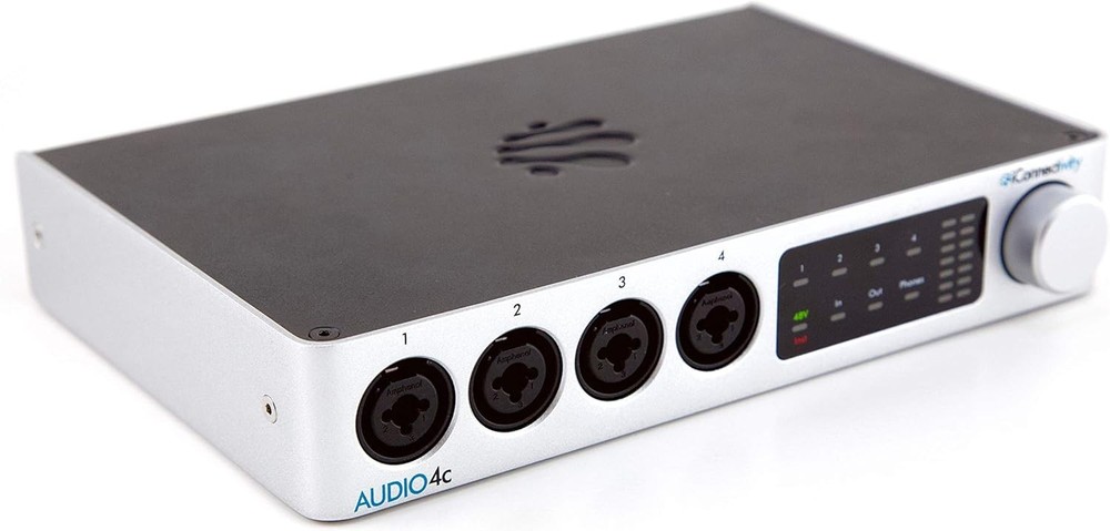 iConnectivity AUDIO4c Audio + MIDI Interface for Streaming/Live Performance