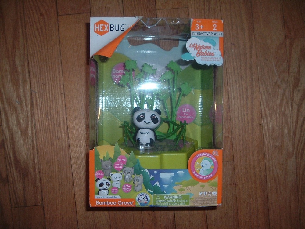 HEXBUG Lil' Nature Babies Bamboo Grove slight box damage