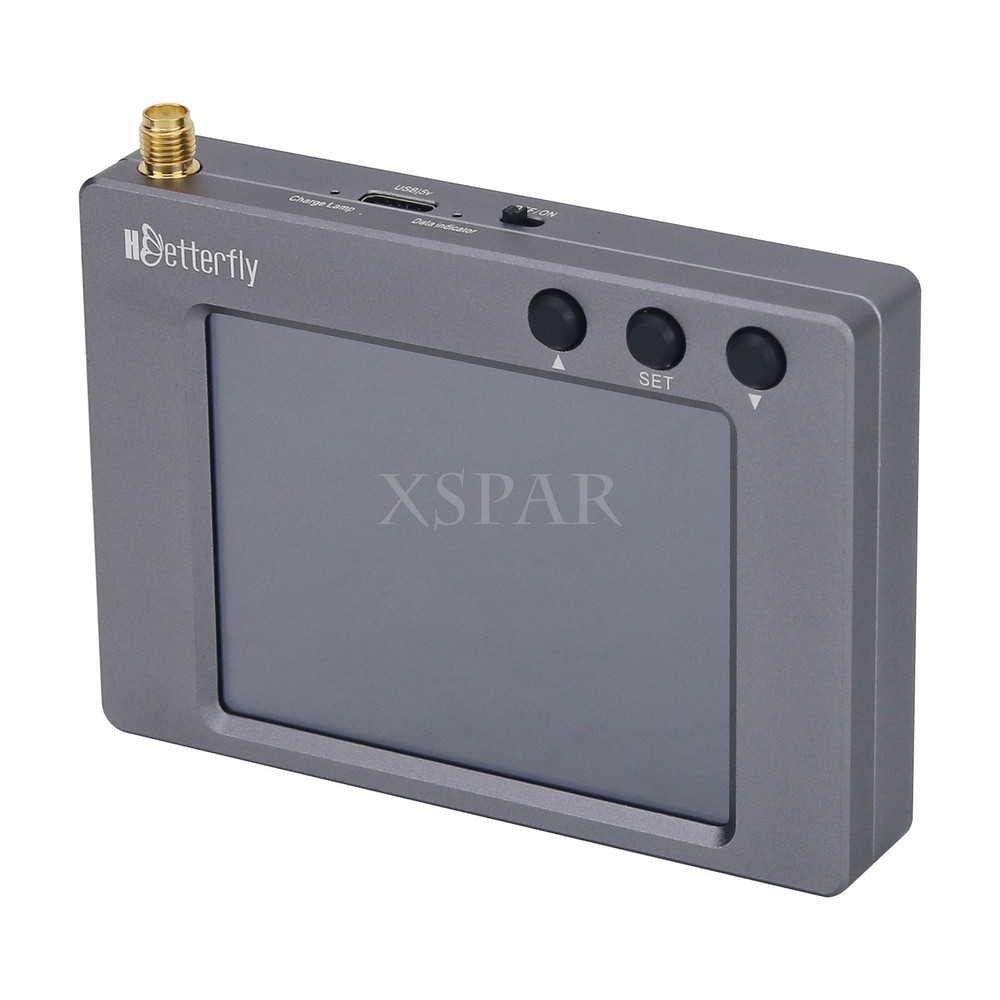 KN800 Plus Wireless Microphone Signal Analyzer Frequency Meter with Touch Screen