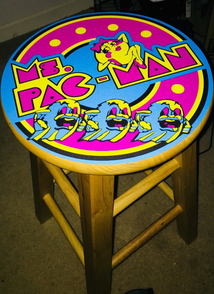 Mortal Kombat 2 Arcade Bar Stool “Decal Only” Scratch Resistant Laminate
