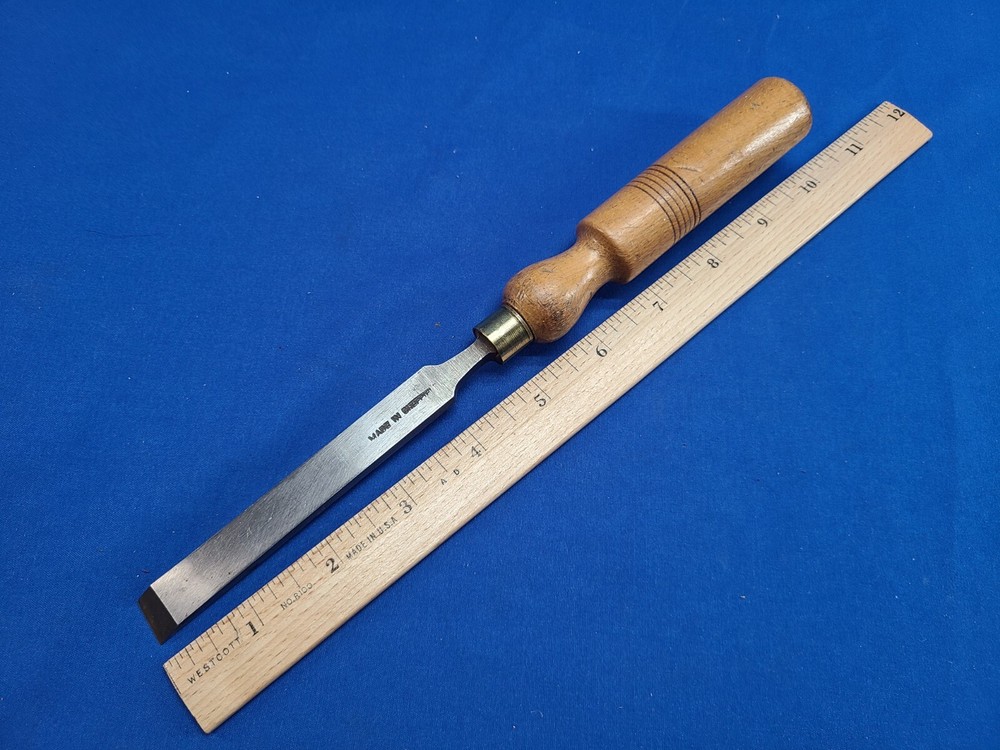 Vintage Made in Sheffield 1/2" Square Edge Tang Chisel