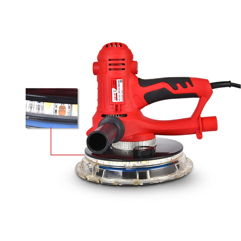Drywall Sander 1250W Electric with Automatic Vacuum System and LED Light
