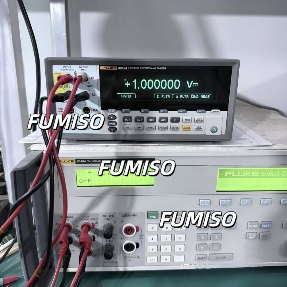 1 pcs Fluke 8845A Digital Multimeter 6.5 Digit Precision Multimeter./jo-