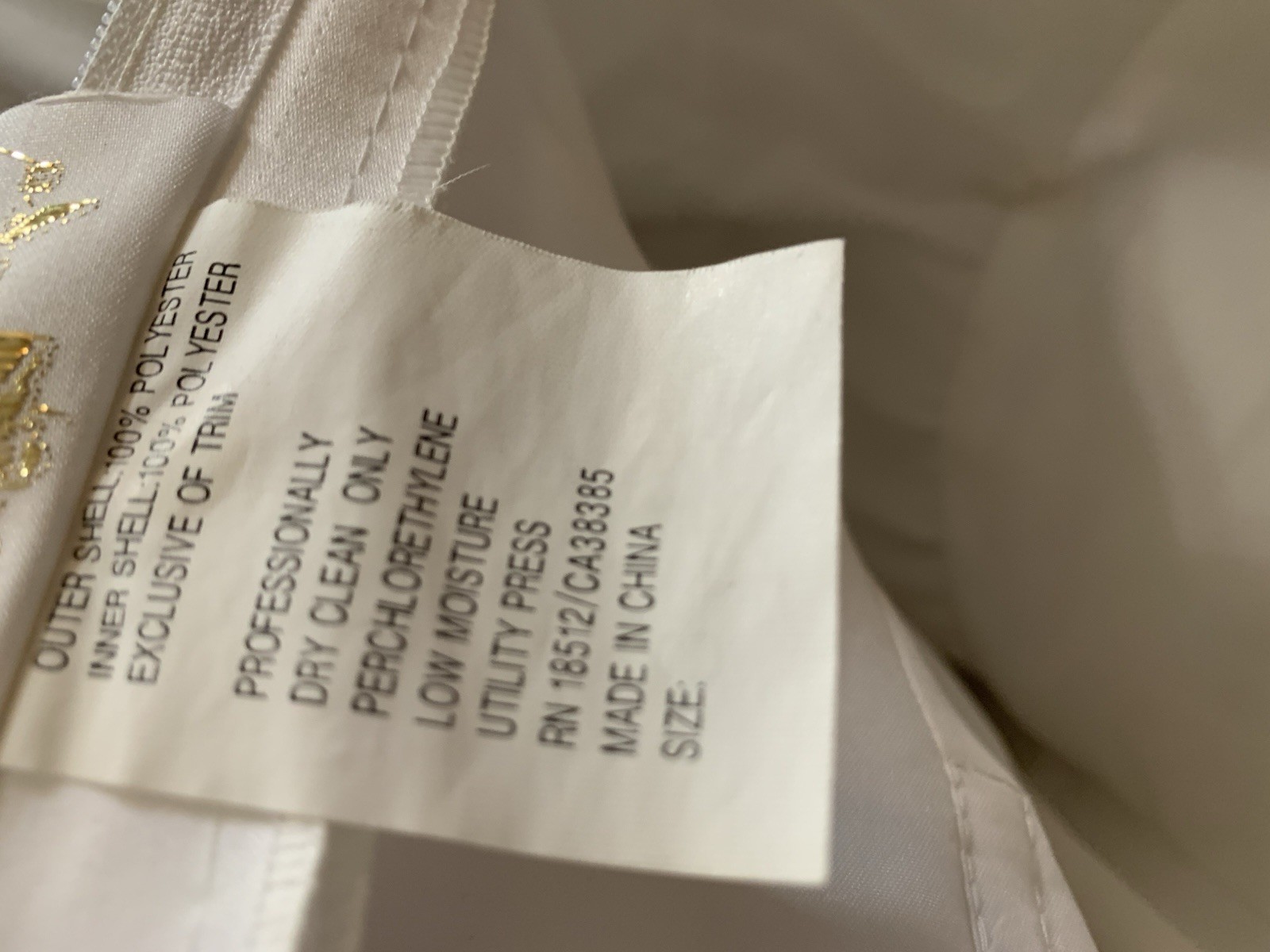 Vintage White Wedding Dress Bridal Originals Pearls Sequins Size 6 READ