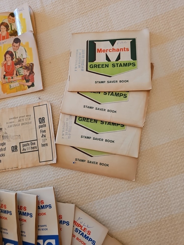 Lot Of 32 Stamp Books