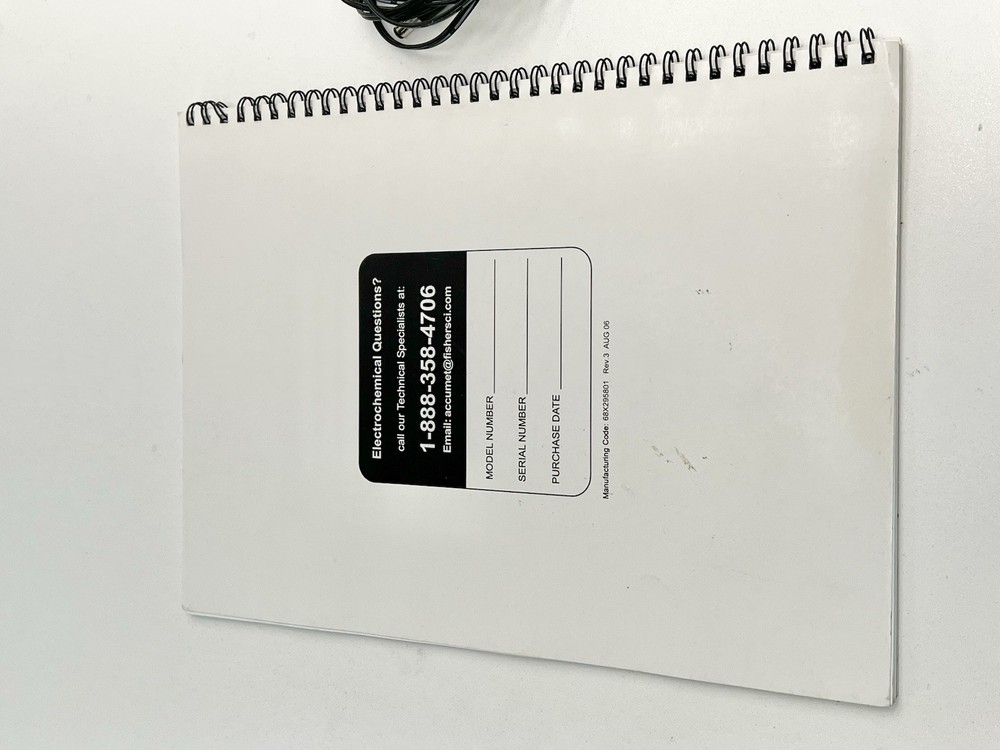 Fisher Scientific Accumet Basic AB15 PH Meter W/ Manual *TESTED*