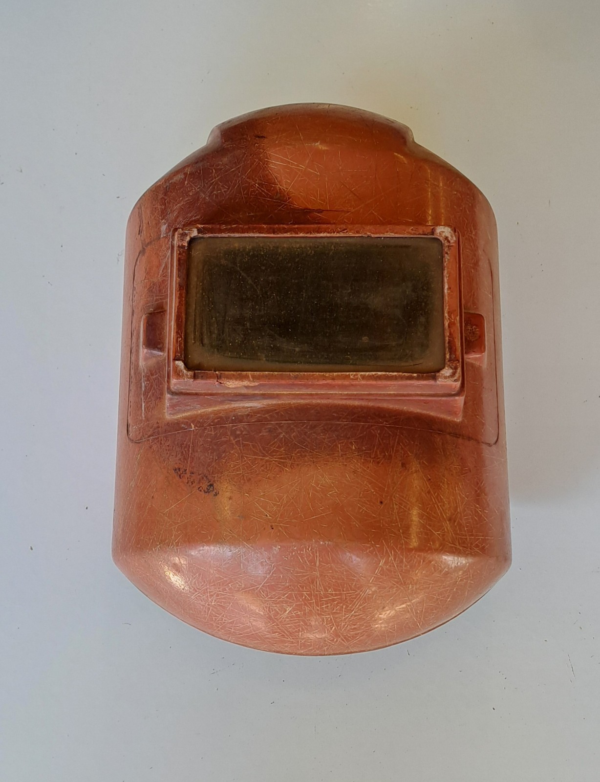 Lot Of (3), (2) Fiberglass, (1) Vulcanized Fiber?? Welding Helmets