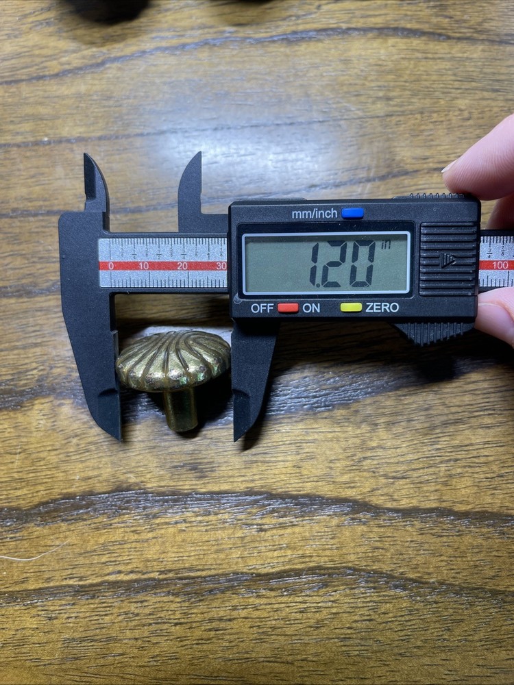 (3) Vtg Ornate MCM Amerock Brass Drawer Knobs Pulls Mixed Lot