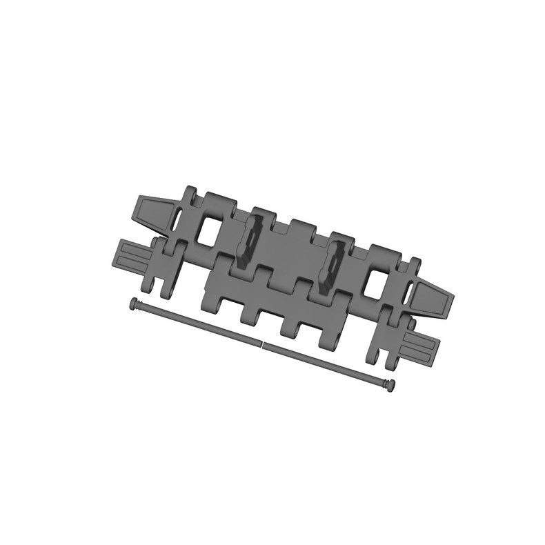 1/35 3D printed E-100 tank tracks Model Kit Unpaintedt-