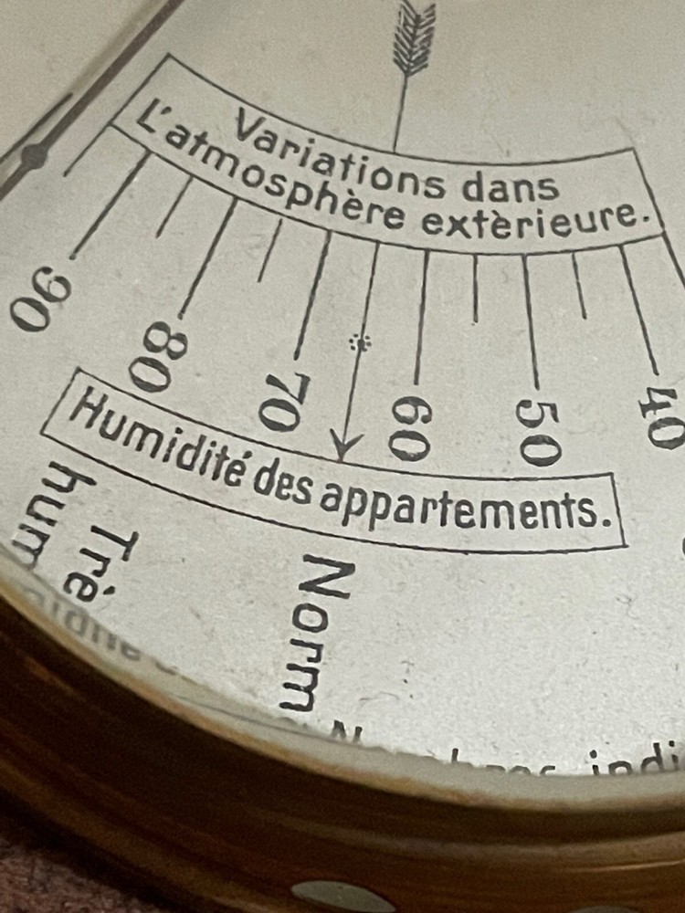 VINTAGE HYGROMETER