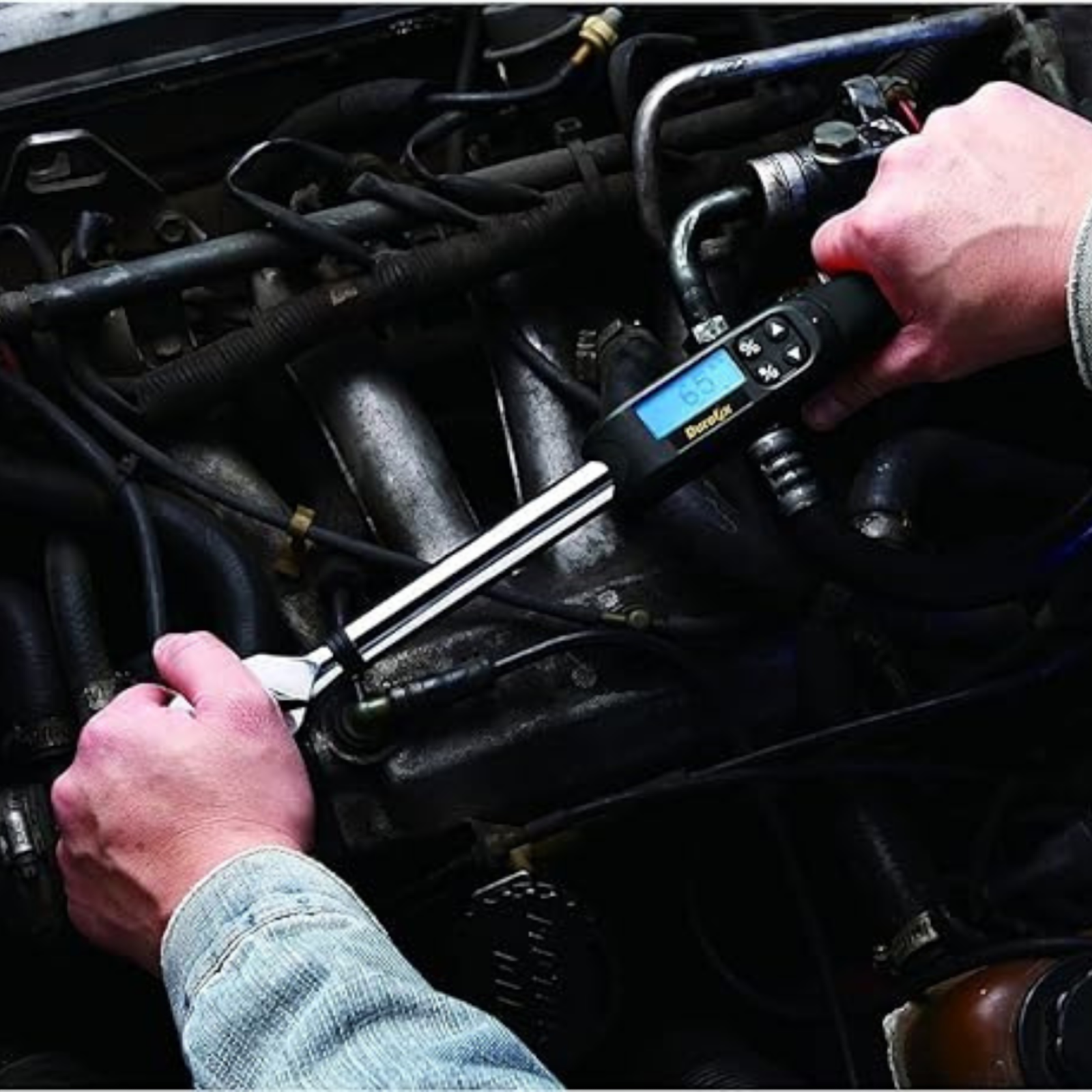 Durofix RM601-34 3/8" & 1/2" Heavy Duty Digital Torque Wrenches Combo Kit