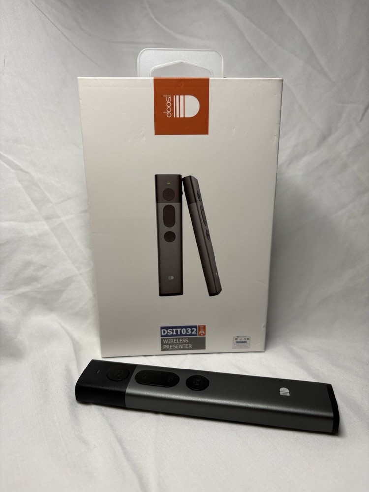 Doosl DSIT032 2.4GHz Wireless Presenter PowerPoint Open Box