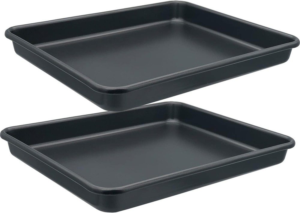 Small Cookie Sheets Mini Baking Pan Toaster Oven Tray Nonsti Thien