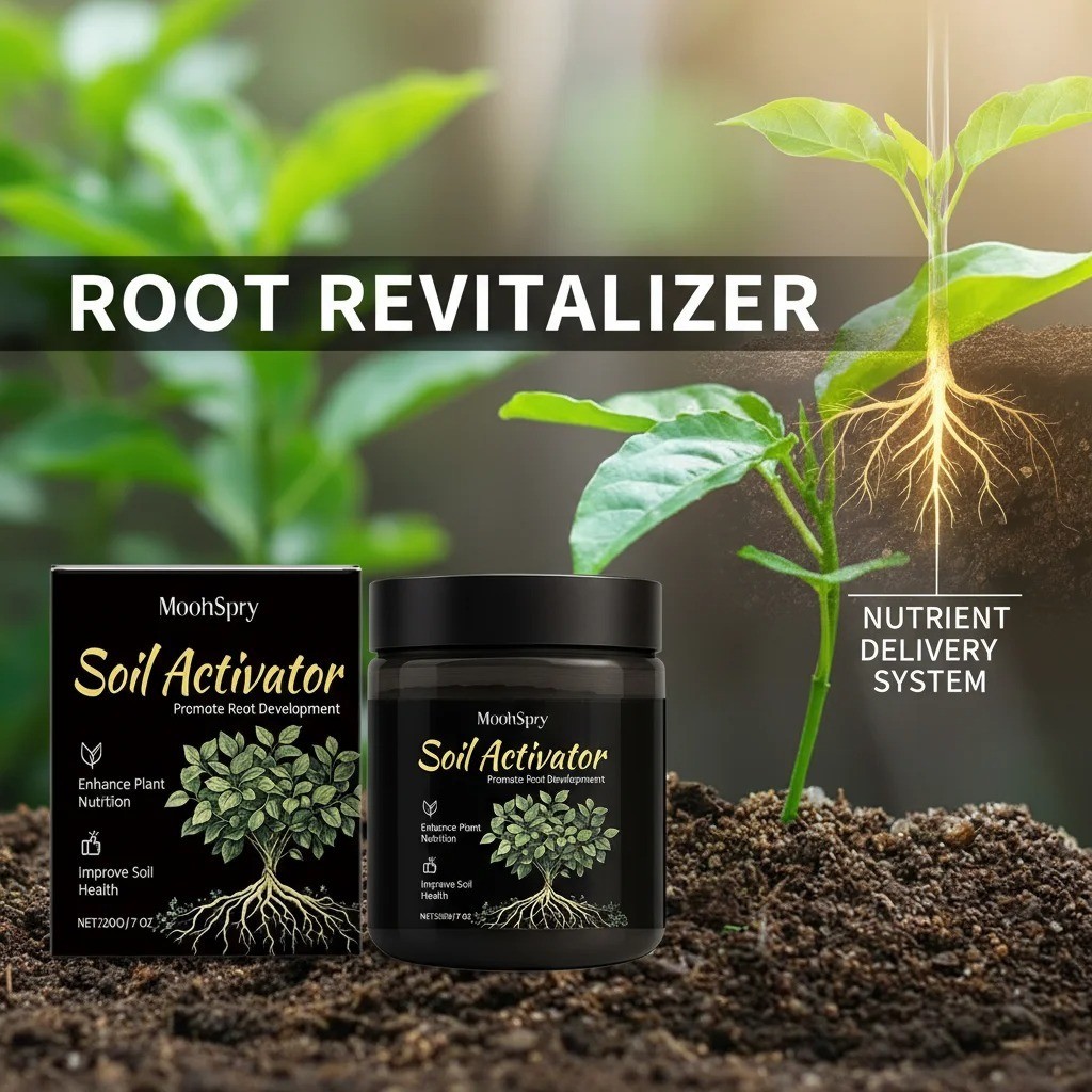 Soil Activator Promotes Root Growth Gentle Safe Plants Soil Amendments