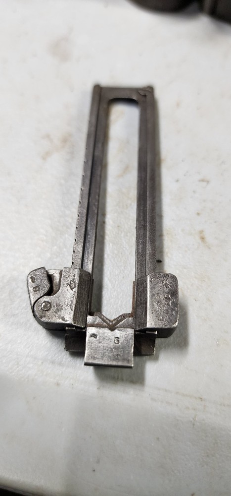 Original Japanese Type 38 Arisaka Rear Sight Leaf