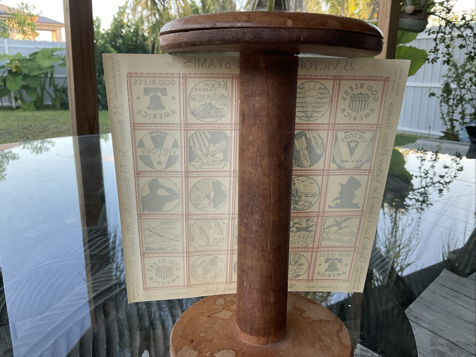 25 WORLD WAR II VICTORY POSTER STAMPS/STICKERS WWII